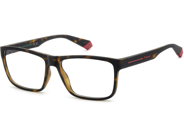 POLAROID PLD D569 2M9 MATTE HAVANA RED