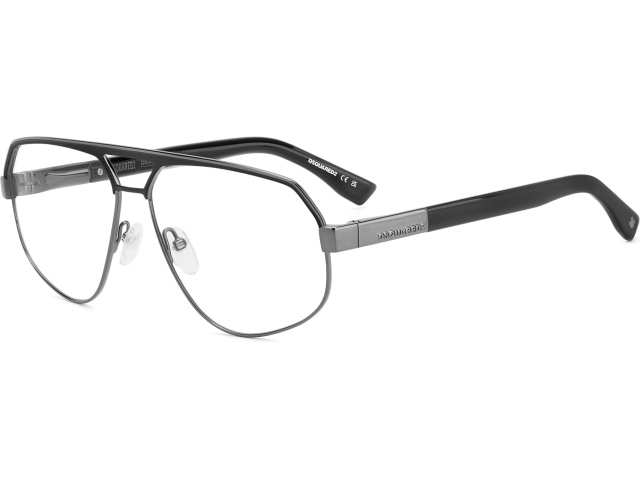 DSQUARED2 D2 0121 V81 Dark Ruthenium Black