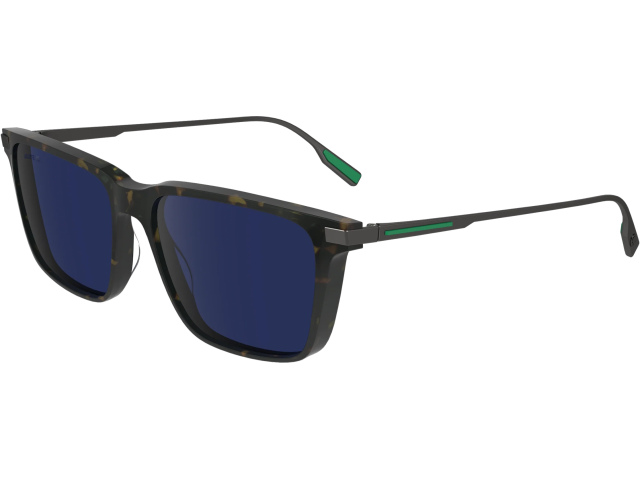 LACOSTE L6017S 230,  DARK HAVANA, Blue