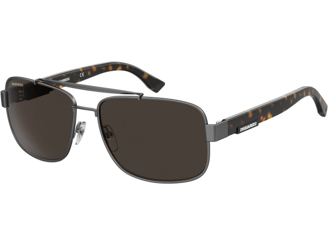 DSQUARED2 D2 0001/S KJ1 Dark Ruthenium