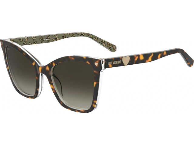 MOSCHINO LOVE MOL045/S 2VM Havana Pattern