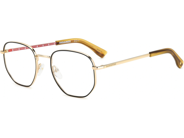 DSQUARED2 D2 0054 RHL Gold Black_