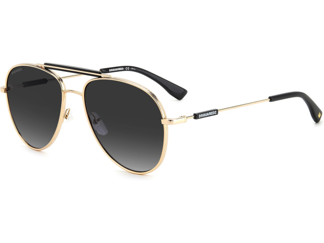 DSQUARED2 D2 0045/S RHL Gold Black_