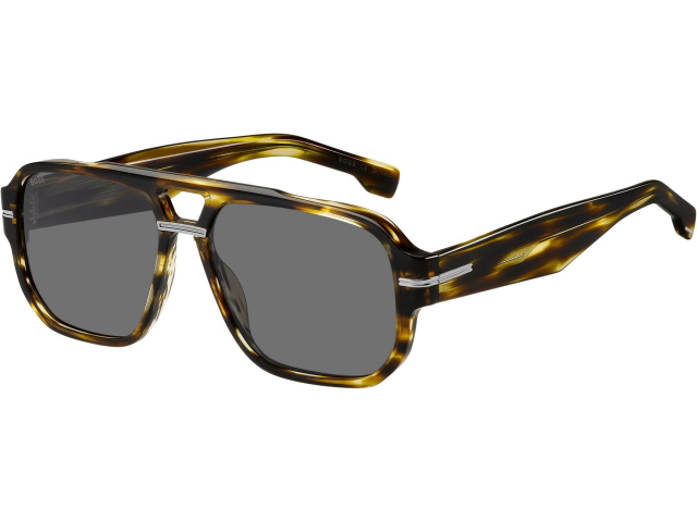 HUGO BOSS 1718/S KVI Striped Brown