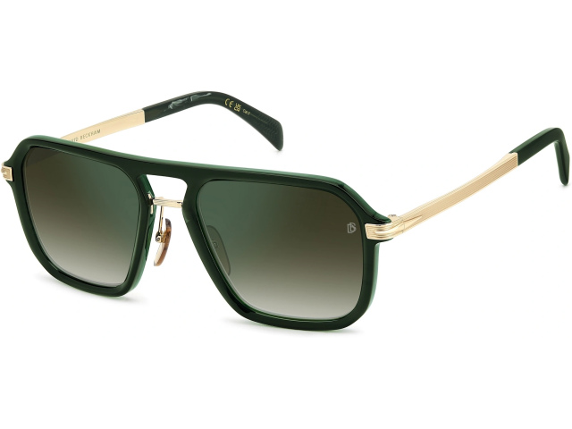 DAVID BECKHAM DB 7136/S GC1 Green Marble Gold