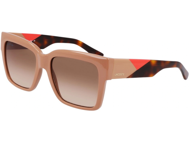 LACOSTE L6033S 264,  BEIGE, GRADIENT BROWN