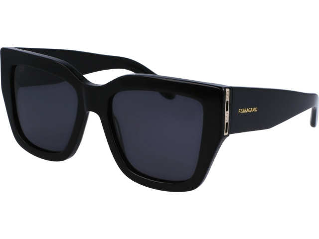 SALVATORE FERRAGAMO SF1104S 1,  BLACK, SOLID GREY