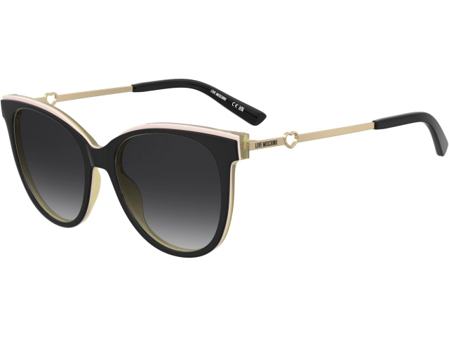 MOSCHINO LOVE MOL085/S SDK Black Multicolor