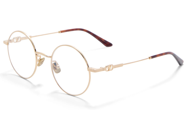 VALENTINO VLX-173 GLD - TRT,  V-Light Gold - Dark Havana, CLEAR