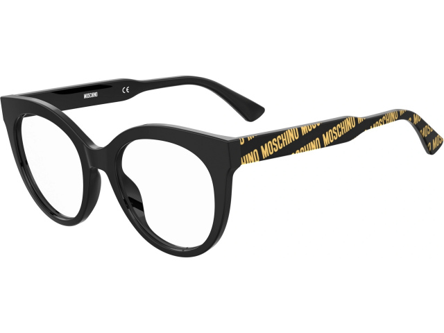 MOSCHINO MOS613 807,  BLACK