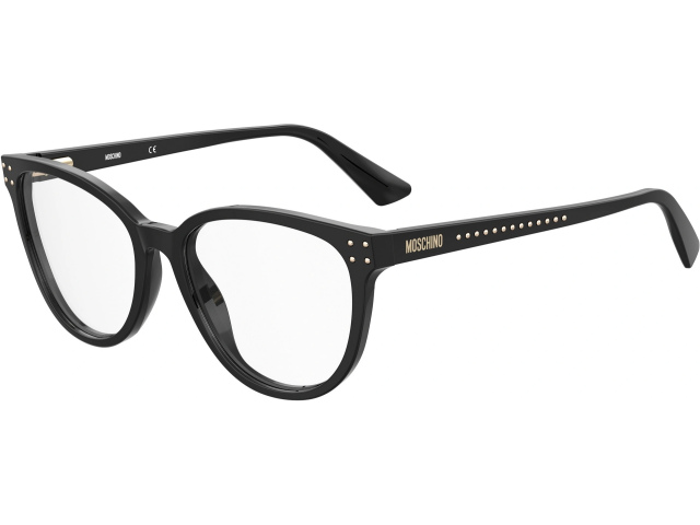 MOSCHINO MOS596 807,  BLACK