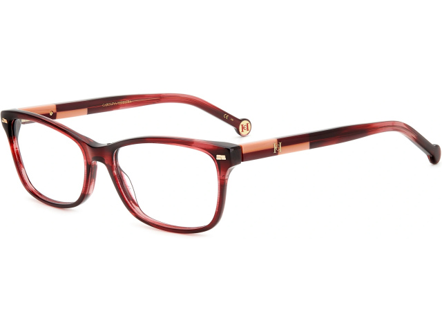 CAROLINA HERRERA HER 0160 K4G Burgundy Horn