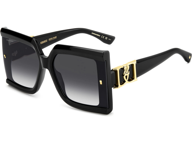 DSQUARED2 D2 0185/G/S 807 Black