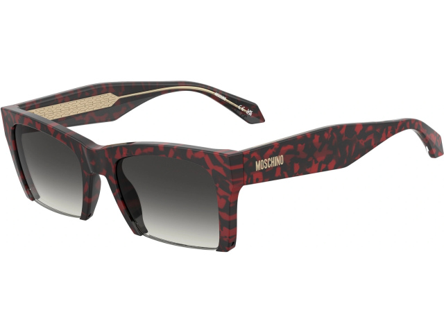 MOSCHINO MOS196/S 0UC Red Havana