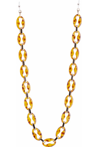 Glasses Chain GC41303 Amber Gold