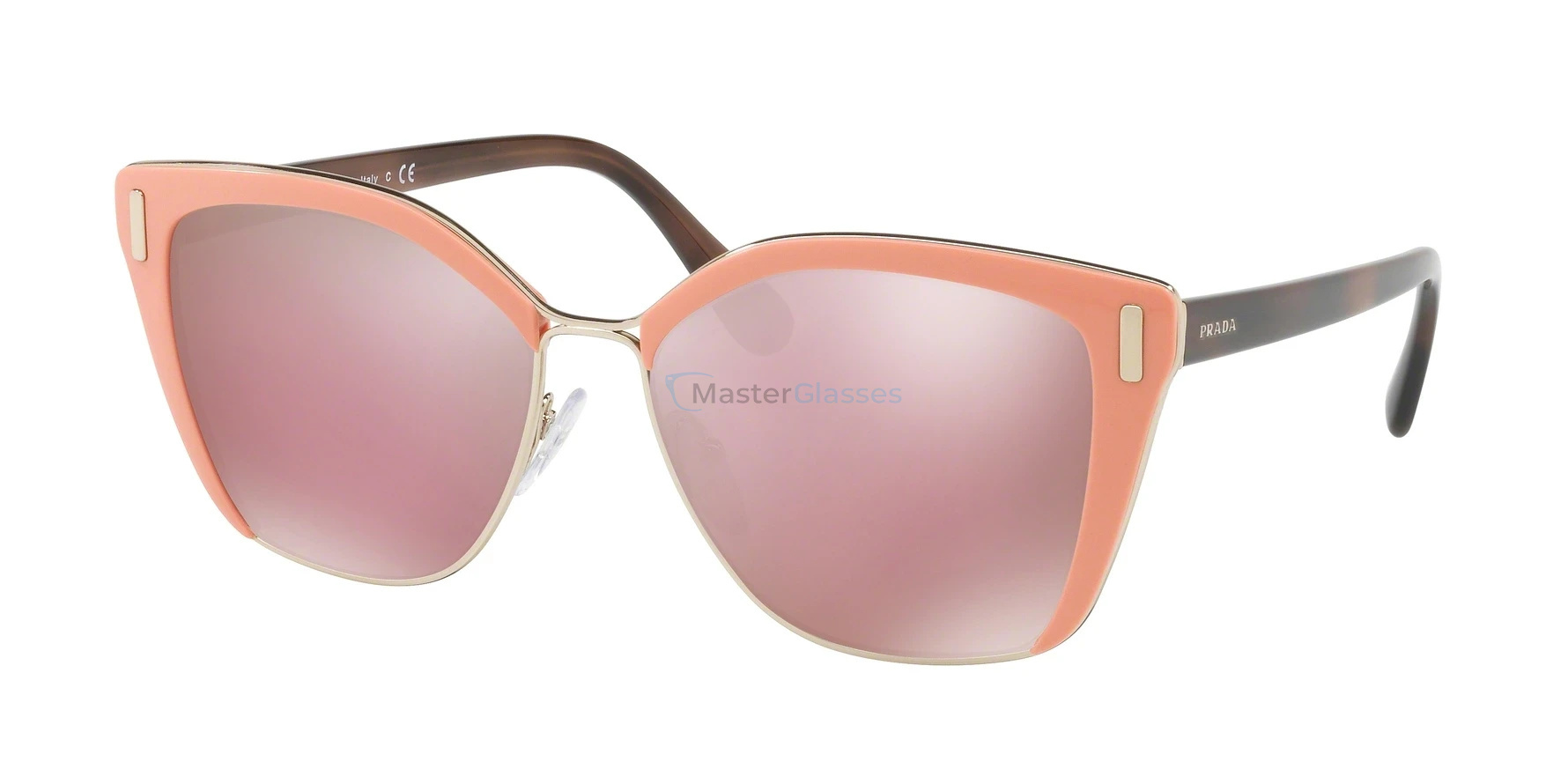 56 pr 56. Очки Prada 56ts. Очки Prada pale Gold. Prada 62uv. Prada Dark Violet Round Ladies Sunglasses PR 56zs.