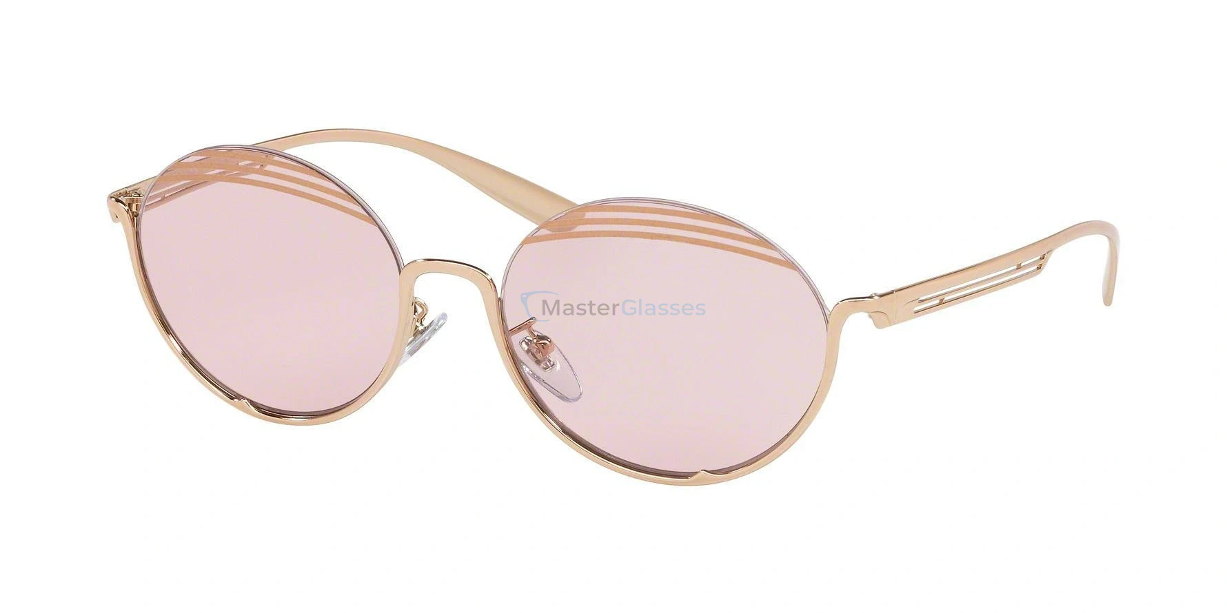 Bvlgari sunglasses rose gold hotsell