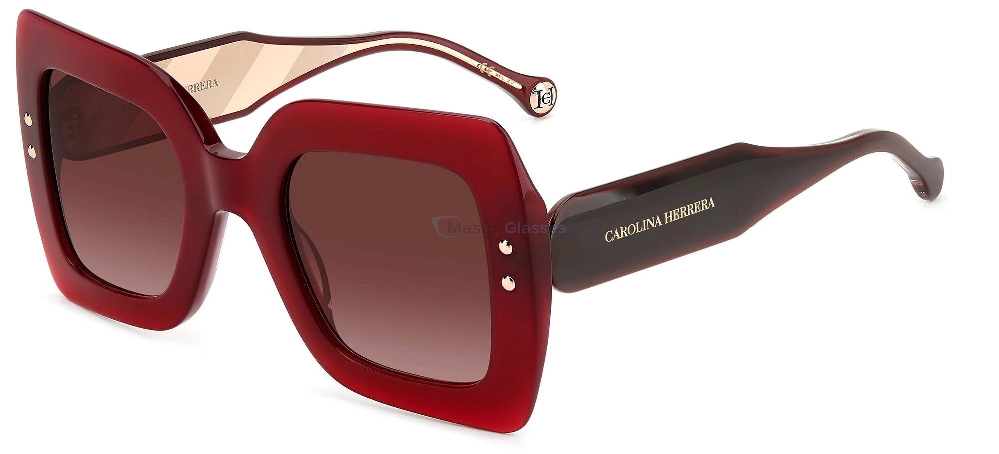 Солнцезащитные очки CAROLINA HERRERA HER 0082/S LHF Burgundy - купить в ...