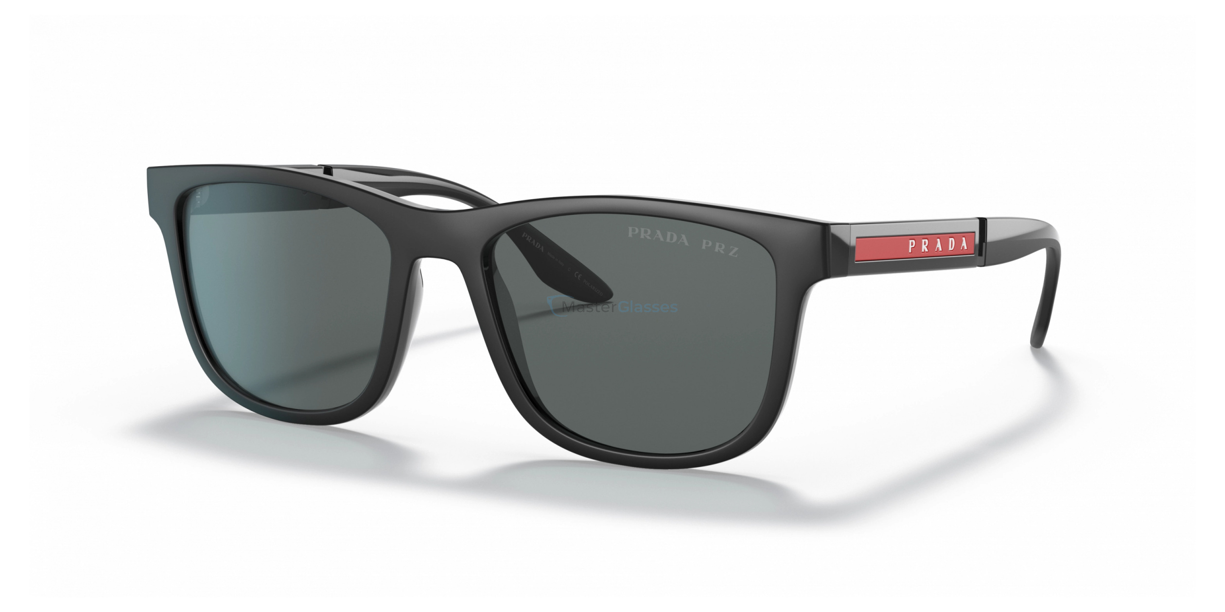 Солнцезащитные очки Prada linea rossa PS 04XS DG002G Black Rubber/black -  купить в оптике MasterGlasses