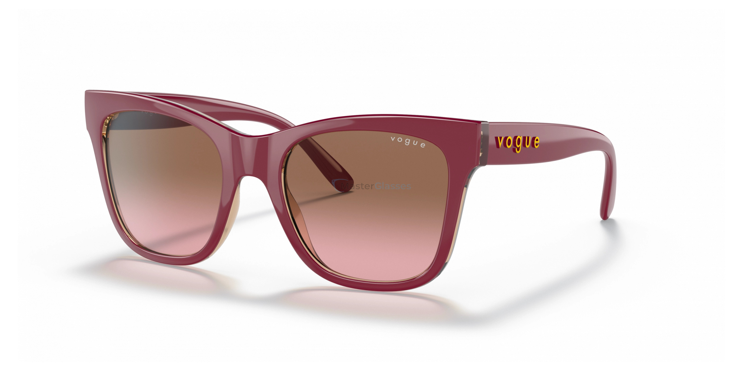 Солнцезащитные очки Vogue VO5428S 299414 Top Bordeaux/serigraphy ...