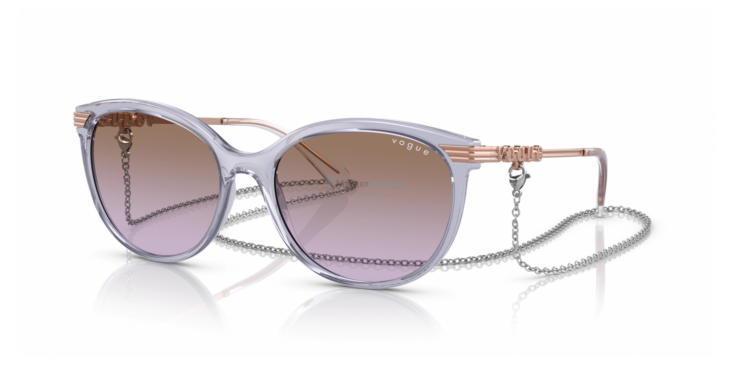 Солнцезащитные очки Vogue VO5460S 292568 Transparent Purple - купить в ...