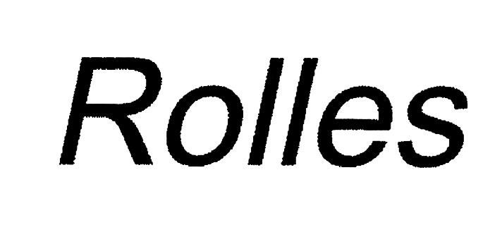 Rolles